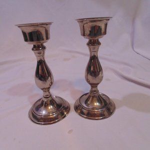 Silver Candlesticks